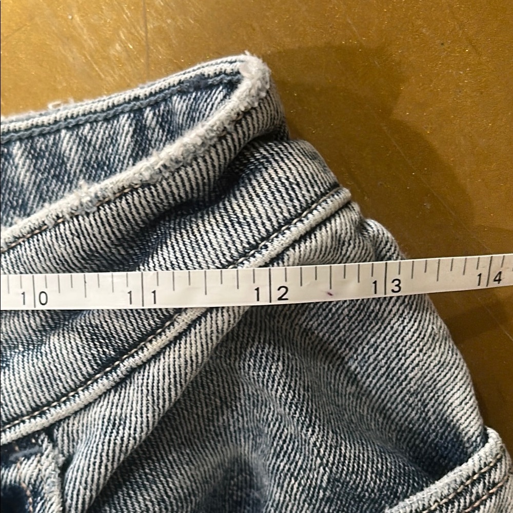 Hollister Men's Light Blue Distressed Jeans - Picture 4 of 9